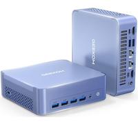 GEEKOM Mini PC AX8 Max, Dual 2.5G Lan AMD Ryzen 7 8745HS (Up to 4.9GHz, 3 Mode) Desktop Computers, Radeon 780M, 32GB DDR5 5600MHz RAM 1TB PCIe SSD, 2xUSB4/PD/WOL/8K 4 Display/Gaming/Business/Win11 Pro