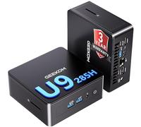 GEEKOM [Upgraded Cooling IT15 Mini PC Windows 11 Pro,with Intel U9-285H(Up to 5.4GHz),32GB DDR5 RAM (Up to 128GB) & 2TB NVMe SSD, 4K@120Hz Quad Display/Dual USB4/6×USB/Wi-Fi 7 for Office/Video Editing