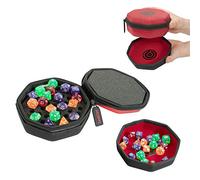GEEKON StatGear Dice Case - Packing Organiser, 18 cm, 46.10 Liters, Red