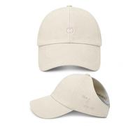 GEEKPC Girls' Baseball Cap with Ponytail Hole, Quick-Dry, UV Protection | Polyester, sweat-absorbing band, 55cm 8-12 yrs, ponytail hole, adjustable, reflective trim, UV brim, heart detail