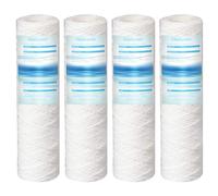 Geekpure 10 Inch PP Spun Wound String Sediment Filter, 2.5" x 10", 5 Micron