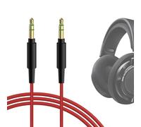 GEEKRIA 3.5mm Audio Cable for Jabra Elite 85h & Philips SHP9500, 4 ft | Copper Core, Rugged TPE Jacket, EMI/RFI Resistance, Stereo Sound, Fits Standard 3.5mm AUX Devices, 1 Cable Included