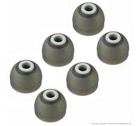 Geekria 3 Pairs Replacement Silicone Eartips Earbuds, Compatible with JayBird BlueBuds X, X2, X3, X4 Bluetooth Sport, Headphones (Size L)