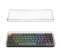 GEEKRIA 65% Keyboard Dust Cover, Clear Acrylic Cover for 68-Key Mechanical Keyboards, Compatible with Keychron K7, K6, K6 Pro, RK ROYAL KLUDGE RK68