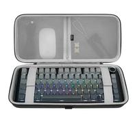Geekria 75% 84-Key Gaming Keyboard Case, Hard Shell Travel Carrying Bag, Compatible with Keychron K2 / K2 HE, Logitech POP Keys/MX Mechanical Mini, Aula F75 Pro / F75 75% (Extra Space)