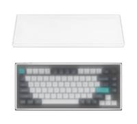 Geekria 75% 84-Key Knob Keyboard Dust Cover, Acrylic Keypads Cover, Compatible with Keychron Q1 HE/Max/Pro / V1 / V1 Max/AULA F75 Pro, F75 (Frosted)