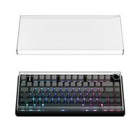 Geekria Acrylic Keyboard Dust Cover for AULA F75 / Pro/HE - Transparent | Compatible with EPOMAKER X Aula F75/ MAX/ Ultra, Keyboard Protect, Dust-Proof, Easy-Clean, Clear Acrylic Material