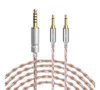 GEEKRIA Apollo 4.4mm Balanced Male to Dual 2.5mm Male Headphone Upgrade Cable Compatible with HIFIMAN HE400S, HE-400i, HE560, HE350, HE1000 V2, 4-Core 6NOCC Copper Wire (8.2FT / 2.5M)