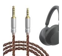 GEEKRIA Apollo 6NOCC Copper Upgrade Audio Cable Compatible with Sony WH-1000XM6, WH-1000XM5, WH-1000XM4 Headphones, 4.4mm Balanced to 3.5mm Replacement Cord, HiFi OFC Cable (4.9 ft / 1.5 m)