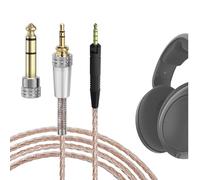 GEEKRIA Apollo Cable Compatible with Sennheiser HD 620S/599/598/550/505, 3.5mm/6.35mm to 2.5mm Replacement Cord for Hi-Resolution Audiophile, HiFi Headset (10 ft/3 m)