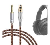 GEEKRIA Apollo Copper Upgrade Cable Compatible with Sennheiser HD 490 PRO Plus/HD 480 PRO Plus Headphones, 4.4mm Balanced to 4-Pin XLR Audio Cable, HiFi Replacement Cord (5.9ft / 1.8m)