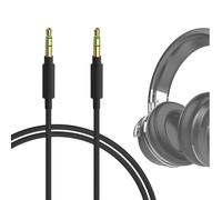 GEEKRIA Audio Cable Compatible with COWIN E8/SE7/E7 PRO/E7, Anker Soundcore Space 2, Space One Pro, Headphones, 3.5mm Braided Nylon Replacement Stereo Cord (4 ft/1.2 m)