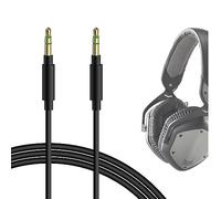 GEEKRIA Audio Cable Compatible with Master & Dynamic MG20/MW65, V-MODA Crossfade M-100/M-80, HyperX Cloud MIX 2, 3.5mm Aux Replacement Stereo Cord (4 ft/1.2 m)
