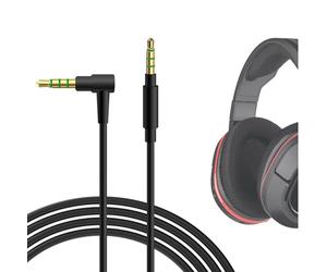 GEEKRIA Audio Cable Compatible with Skullcandy Aviator 900 ANC, Turtle Beach Gaming Headsets, PlayStation 5/4, Xbox One Controller, 3.5mm to 3.5mm Replacement Stereo Cord (5.6ft / 1.7m)