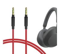 GEEKRIA Audio Cable Compatible with Sony WH-1000XM6/1000XM5, Sennheiser HDB 630, Skullcandy Hesh Evo/3, Crusher Evo Headphones, 3.5mm Replacement Stereo Cord (3.2 ft/1 m)
