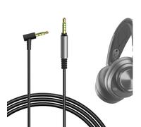 GEEKRIA Audio Cable Compatible with SteelSeries Arctis Nova Pro Wireless, Sony INZONE H6 Air Headphones Cable, 3.5mm 5 Pole Aux Replacement Stereo Cord (4 ft/1.2 m)