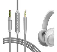 GEEKRIA Audio Cable with Mic Compatible with JBL Tune 770NC 700BT, 660NC Headphones, 2.5mm to 3.5mm Replacement Stereo Cord with Inline Microphone and Volume Control (4 ft/1.2 m)