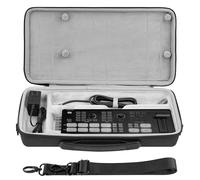 GEEKRIA Audio Interface Carrying Case, Compatible with Osee GoStream Deck/GoStream Deck Pro/GoStream Duet, EVA Hard Shell Portable Travel Bag (Dark Gray)