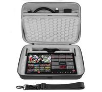 GEEKRIA Audio Interface Carrying Case, Compatible YoloLiv YoloBox Extreme, EVA Hard Shell Portable Travel Bag (Dark Gray)