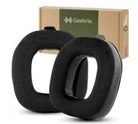 Geekria Comfort Hybrid Velour Replacement Ear Pads Compatible with Astro A50 Gen 4 Headphones Ear Cushions, Repair Parts (Black)
