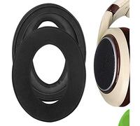 Geekria Comfort Laminated Fabric Replacement Ear Pads for Sennheiser HD505, HD515, HD555, HD518, HD558, HD559, HD569, HD579, HD589 Headphones Ear Cushions, Headset Earpads (Black)