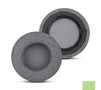Geekria Comfort Linen Replacement Ear Pads for Corsair Virtuoso RGB/WirelessSE/WirelessXT Headphones Ear Cushions (Grey)