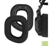 Geekria Comfort Mesh Fabric Replacement Ear Pads for Corsair HS80 Max/ HS80 USB Wired/ HS80 RGB Wireless Gaming Headphones, Repair Parts (Black)