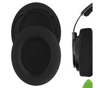 Geekria Comfort Mesh Fabric Replacement Ear Pads for Philips SHP 9500/ SHP9500S Headphones Ear Cushions, Repair Parts (Black)