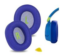 Geekria Comfort Replacement Ear Pads Compatible with JBL JR460NC Kids Wireless Headphones Ear Cushions, Headset Earpads, Ear Cups Cover Repair Parts, Dark Blue (NOT for JR300 / JR310)