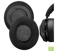 Geekria Comfort Velour Ear Pads for Razer Kraken Stormtrooper Edition/ ProV2 PewDiePie Limited Edition/ProV/ 7.1V2/ 7.1ChromaV2 Headphones Ear Cushions, Repair Parts (Black)