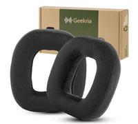 Geekria Comfort Velour Replacement Ear Pads Compatible with Logitech Astro A50 Gen 3 Headphones Ear Cushions, Repair Parts (Black)