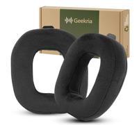 Geekria Comfort Velour Replacement Ear Pads for Astro A50 Gen 4, 1 Pair Ear Cushions Repair Parts (Black)