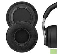 Geekria Comfort Velour Replacement Ear Pads for Corsair Virtuoso RGB/Wireless SE/Wireless XT Headphones Ear Cushions, Repair Parts (Black)