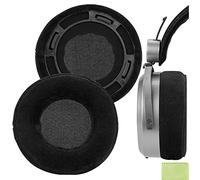 Geekria Comfort Velour Replacement Ear Pads for Hifiman HE 400SE/ 400/ 400I/ 400S/ 560/ 560I/ 500/300/ 350, SUNDARA Headphones Ear Cushions, Repair Parts (Black)