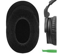 Geekria Comfort Velour Replacement Ear Pads for Sennheiser HD 280/ HD 280-Pro/HD 281, HMD 280/ HMD 281 Headphones Ear Cushions, Repair Parts (Black)