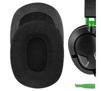 Geekria Comfort Velour Replacement Ear Pads for Turtle Beach Ear Force Recon 50/ 50P/ 60P/ 100/150/ 200/320, Camo Call of Duty Advanced Warfare Gaming Headphones (Black)