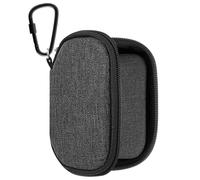 Geekria Earbuds Carrying Pouch Compatible with Sony WF-1000XM6, HUAWEI FreeBuds SE 2, Google Pixel Buds 2A, Replacement Protective Earphone Travel Bag with Cable Storage (Dark Grey)
