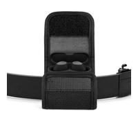 Geekria Earbuds Pouch with Belt Loop Compatible with Jabra Elite 10/8/ 85t /7 Active Earbud Case, Protective Case Cover with Clip Holder for Bag Strap