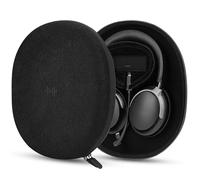 Geekria Elite Charging Headphones Case Compatible with Soundcore Q45, B&O Beoplay H100, SteelSeries Arctis Nova Pro, Replacement Hard Shell Travel Carrying Bag (Black) Without Power Bank