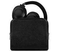 Geekria Elite Headphones Pouch, Soft Shell Replacement Protective Travel Carrying Bag with Cable Storage, Compatible with Sony WH-1000XM6, JBL Tour ONE M3, Skullcandy Crusher ANC 2 (Black)