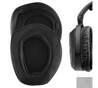 Geekria Elite Sheepskin Replacement Ear Pads for Sennheiser RS 195/185/ 175/165, HDR 195/185/ 175/165 Headphones Ear Cushions, Repair Parts (Black)