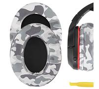Geekria Extra Thick Replacement Ear Pads Compatible with Turtle Beach Stealth 400, 500X, 700X, 420X, Ear Force XO SEVEN, XP500, PX5, PX4, X42 Headphones, Ear Cushions (Camo)