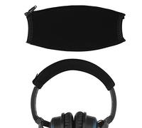 Geekria Flex Fabric Headband Cover Compatible with Bose QuietComfort 2, QC15 Headphones, Sweat Cover, Replacement Repair Part, Easy DIY Installation (Black)