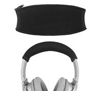 Geekria Flex Fabric Headband Cover Compatible with Bose QuietComfort 35 Series 2 Gaming, QC35II, QC25 Headphones, Replacement Repair Part, Easy DIY Installation (Black)