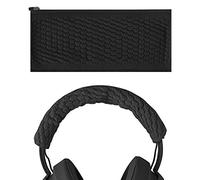 Geekria Flex Fabric Headband Cover Compatible with Razer Kraken ProV2/ 7.1V2/ Ultimate/Tournament Edition Headphones, Replacement Repair Part, Easy DIY Installation (Black)
