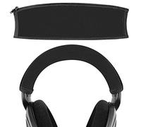 Geekria Flex Fabric Headband Cover Compatible with Sennheiser HD598, HD579, HD559, HD558 Headphones, Replacement Repair Part, Easy DIY Installation (Black)