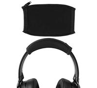 Geekria Flex Fabric Headband Cover Compatible with Skullcandy Crusher Evo, Crusher ANC, Crusher ANC 2, Hesh 3, Hesh Evo, Hesh ANC, Venue Headphones, Easy DIY Installation (Black)