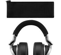Geekria Flex Fabric Headband Cover Compatible with Sony MDR-HW700, HW700DS Wireless Headphones, Replacement Repair Part, Sweat Cover, Easy DIY Installation (Black)