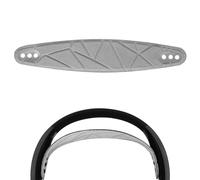 Geekria Flex Fabric Headband Pad Compatible with SteelSeries Arctis Nova Pro/Nova 7/ Nova 4/ Nova 3/ Nova 3X/ Nova 1 Headphones, Replacement Repair Part (Grey)