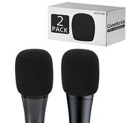 Geekria Foam Windscreen for Sennheiser E 935/E 945/E 845-S, 2 Pack | Acoustic Foam Reduces Plosives And Air Bursts Without Muffled Sound, Hypoallergenic, Helps Protect From Moisture And Dirt